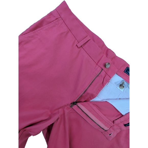 Vineyard Vines Breaker Pant Mens 36x32 Coral Chino Casual Preppy Beach Resort - Picture 3 of 8